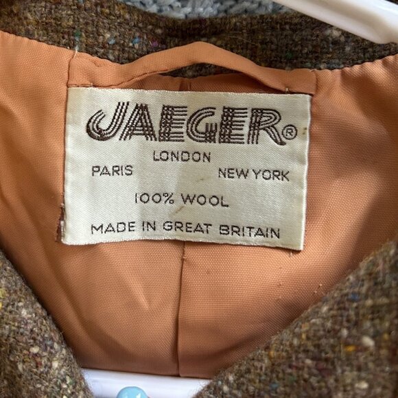 Jaeger London Wool Tweed Blazer - British Heritage - Picture 3 of 3
